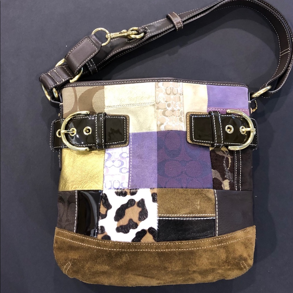 Limited Edition Coach patchwork handbag